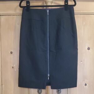 🎁 Banana Republic Back Zip Wool Blend Pencil Skirt